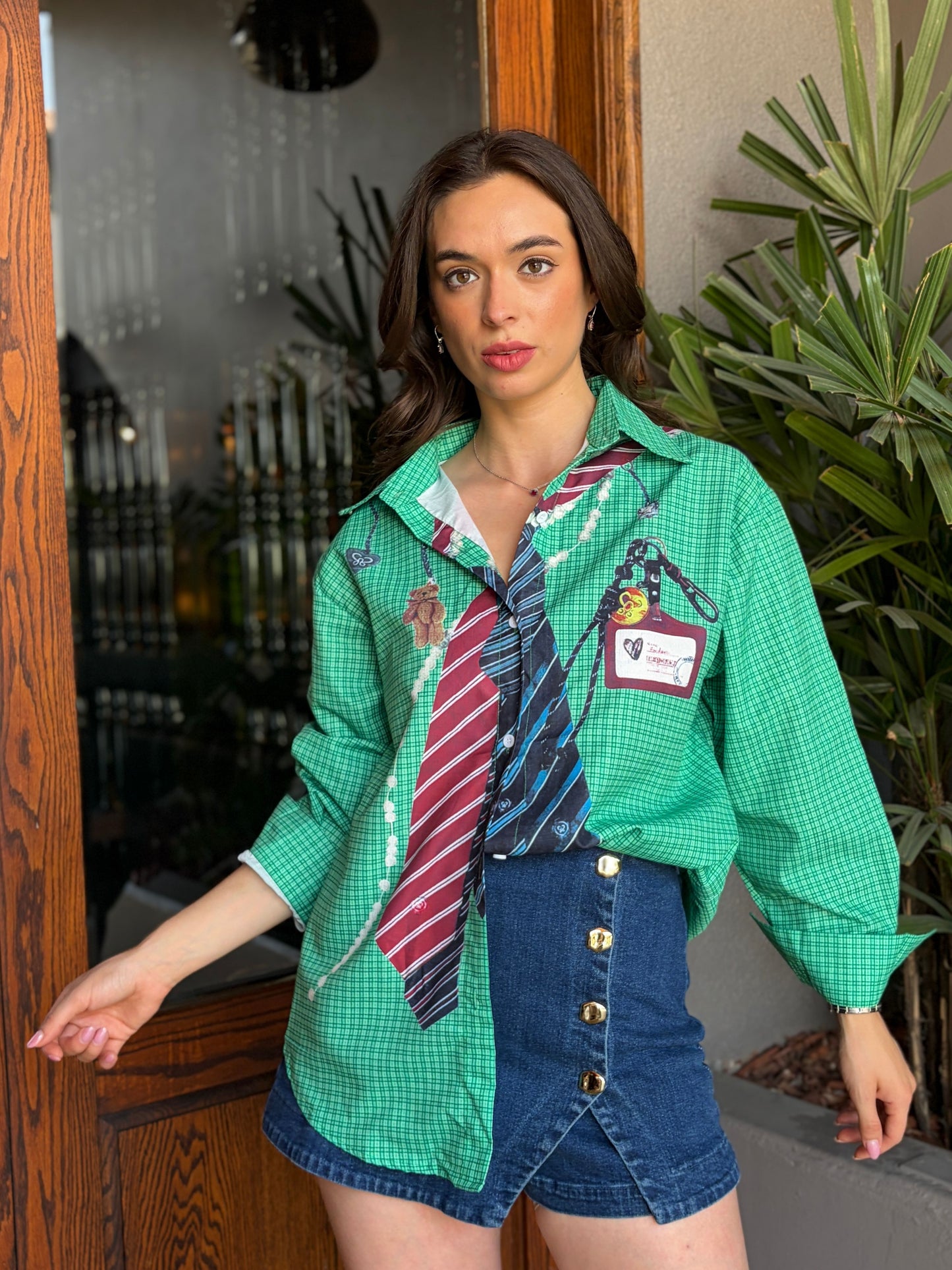 Camisa Oversize Street Tie