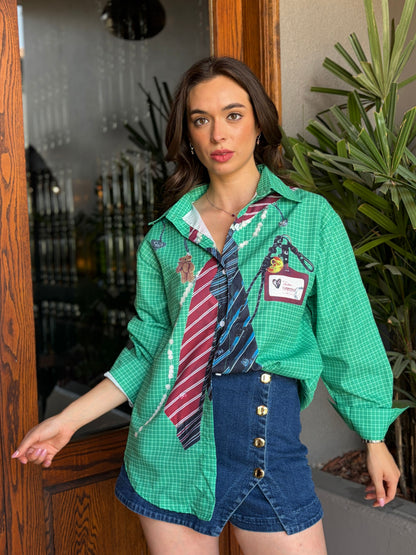 Camisa Oversize Street Tie