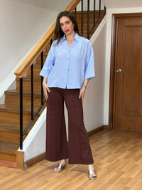 Camisa Oversized a Rayas