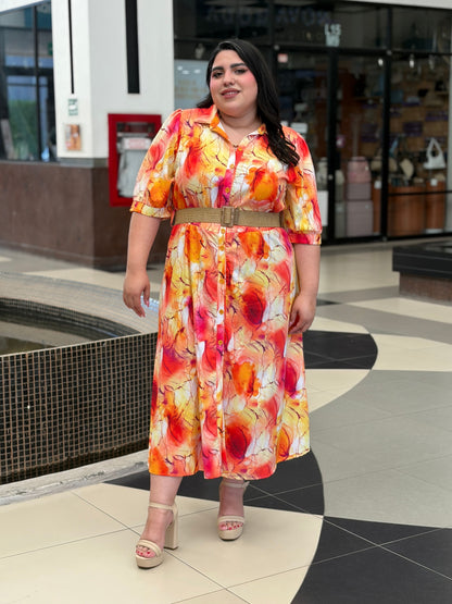 Vestido Camisero Sunset