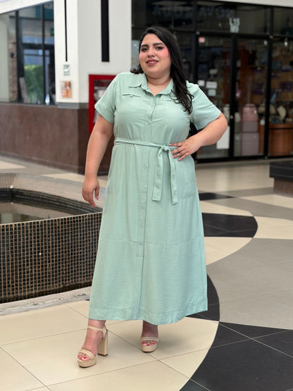 Vestido camisero