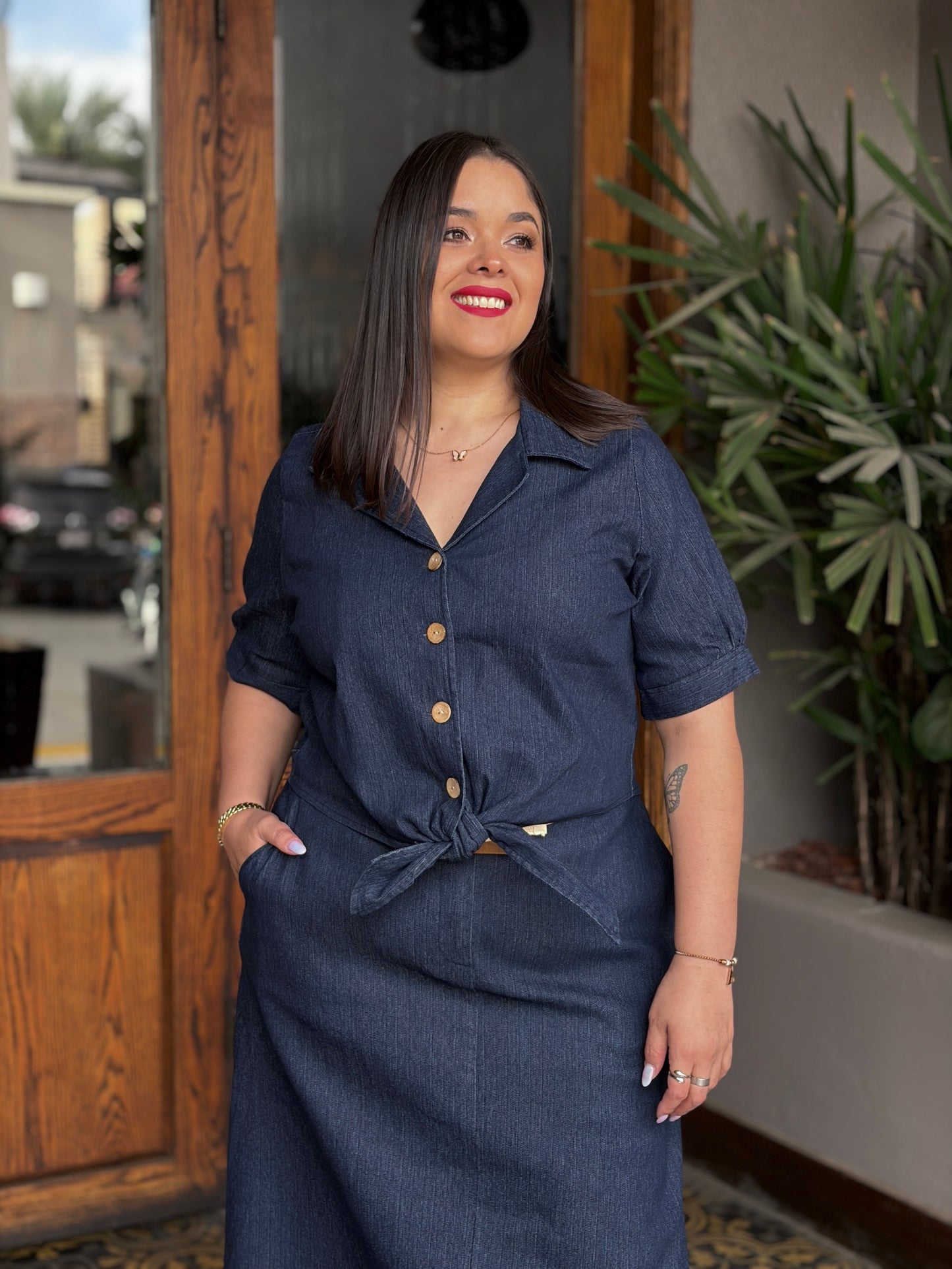 Conjunto Denim de Dos Piezas