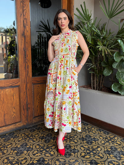 Vestido Estilo Tropical