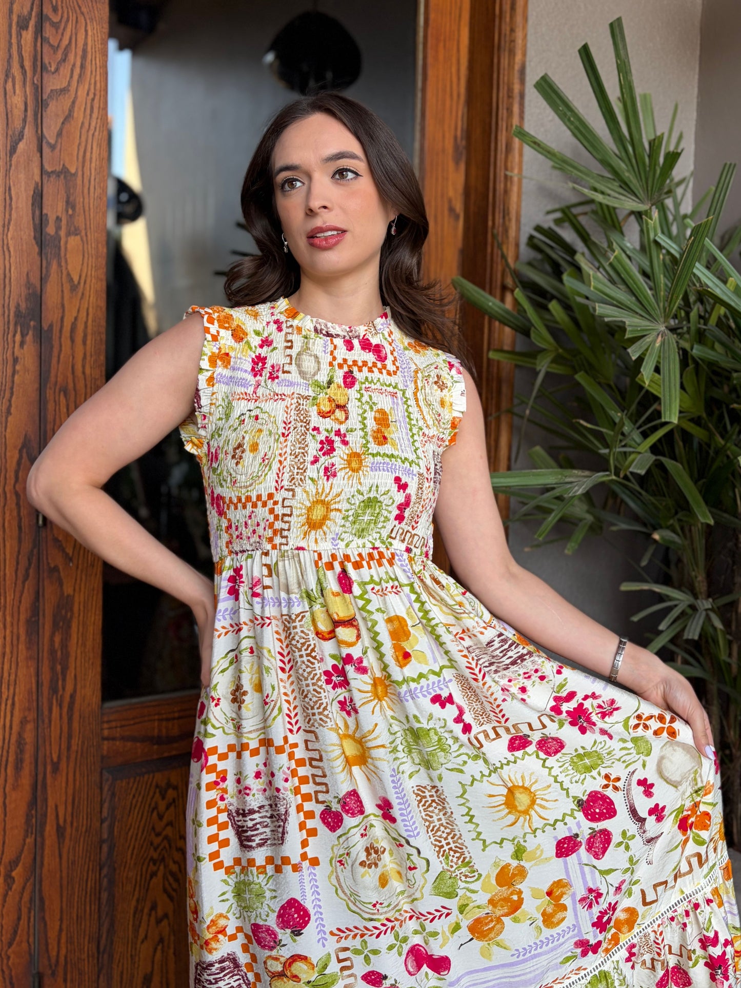 Vestido Estilo Tropical