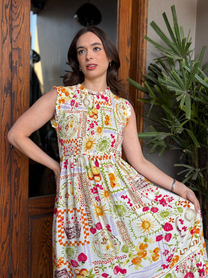 Vestido Estilo Tropical