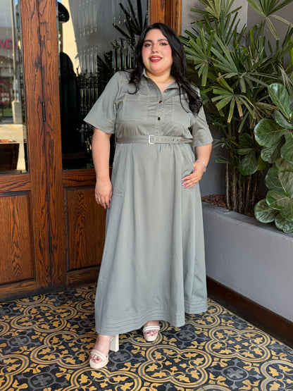 Vestido Camisero Industrial