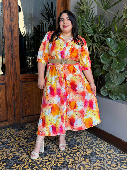 Vestido Camisero Sunset