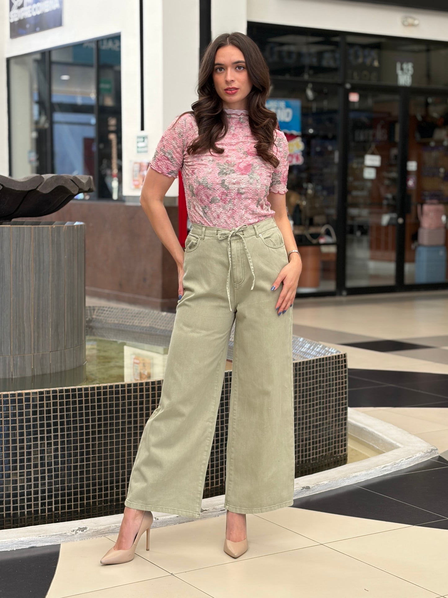 Blusa Smocked Romantic Rose Plisada