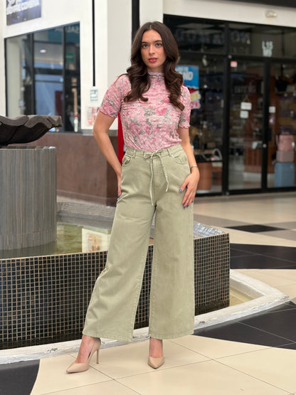 Blusa Smocked Romantic Rose Plisada