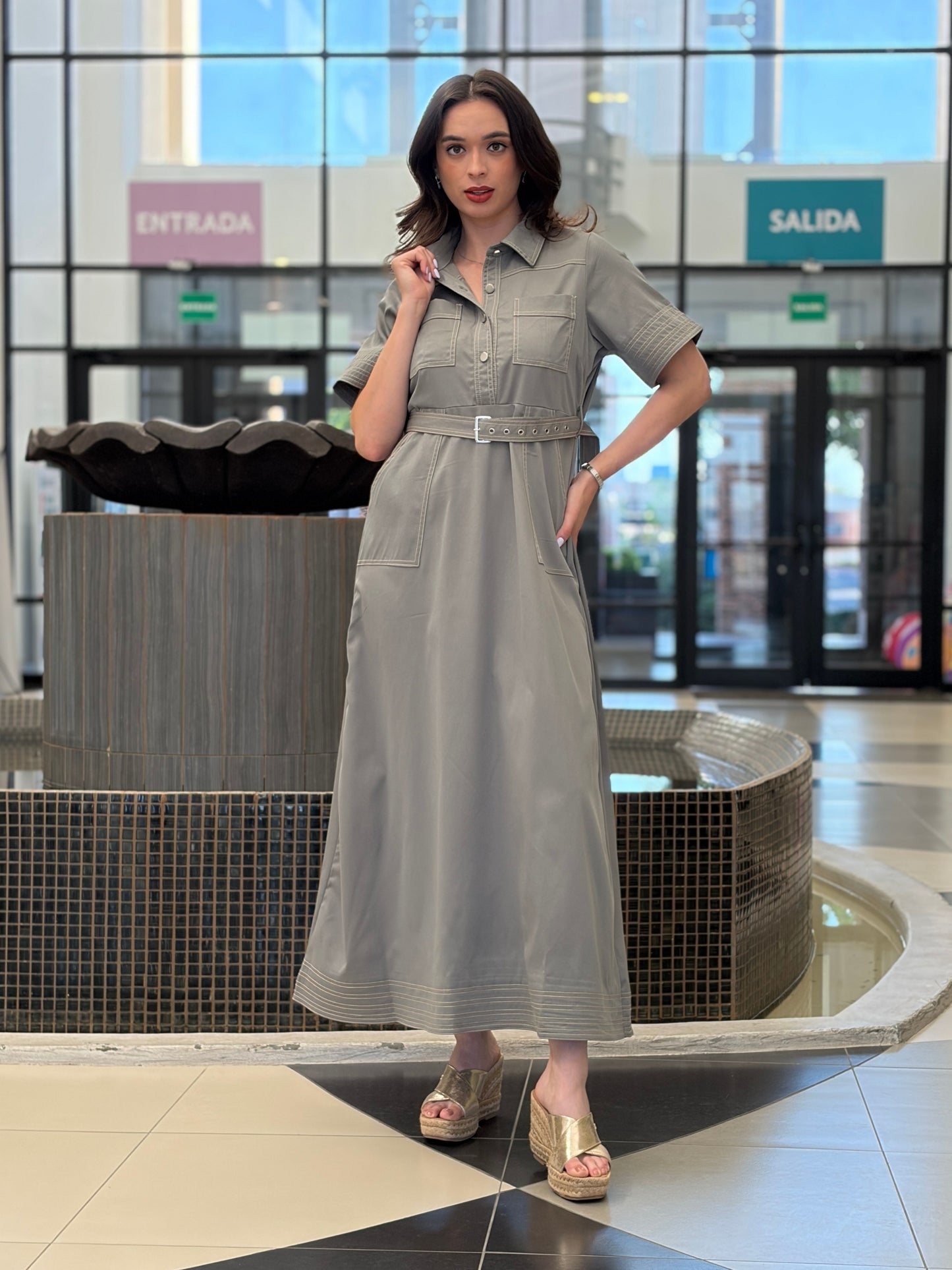 Vestido Camisero Industrial
