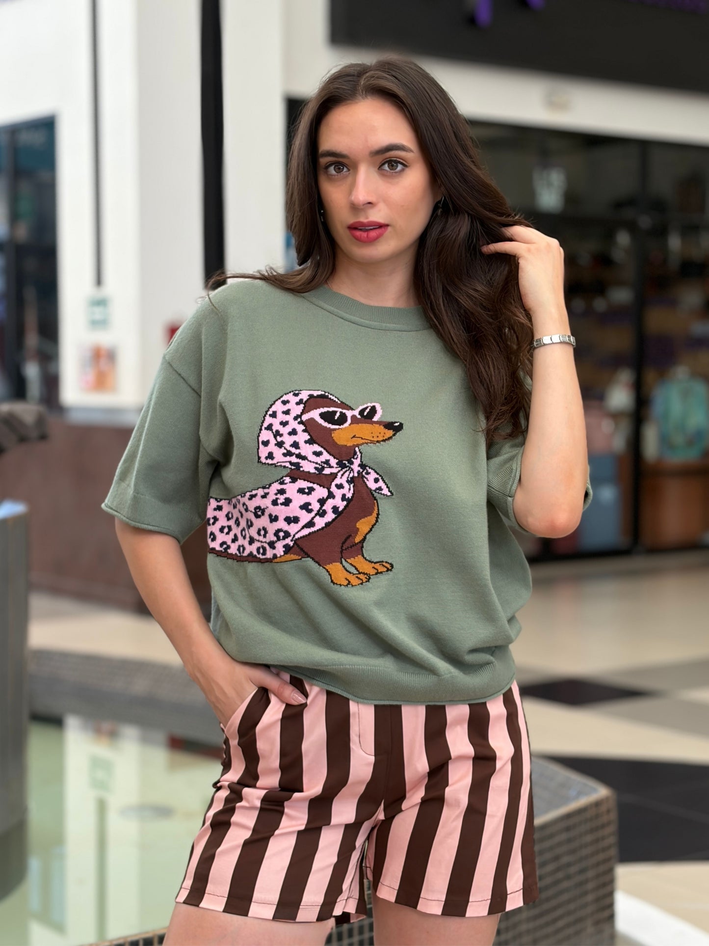 Short de Sastre a Rayas