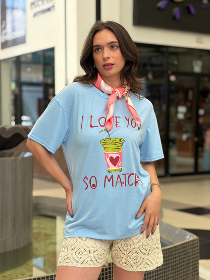 Playera So Matcha con Pañuelo