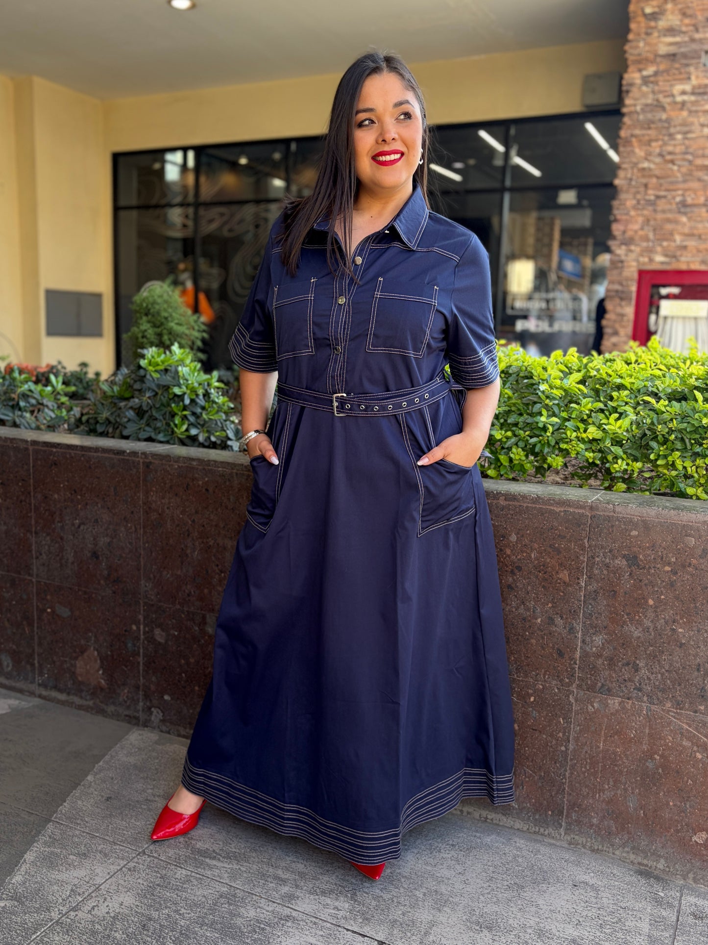 Vestido Camisero Industrial