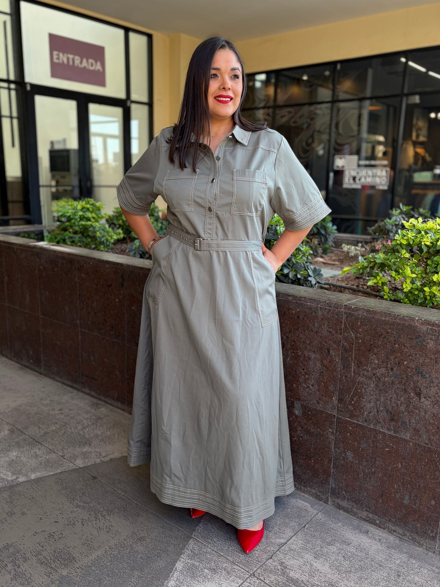 Vestido Camisero Industrial