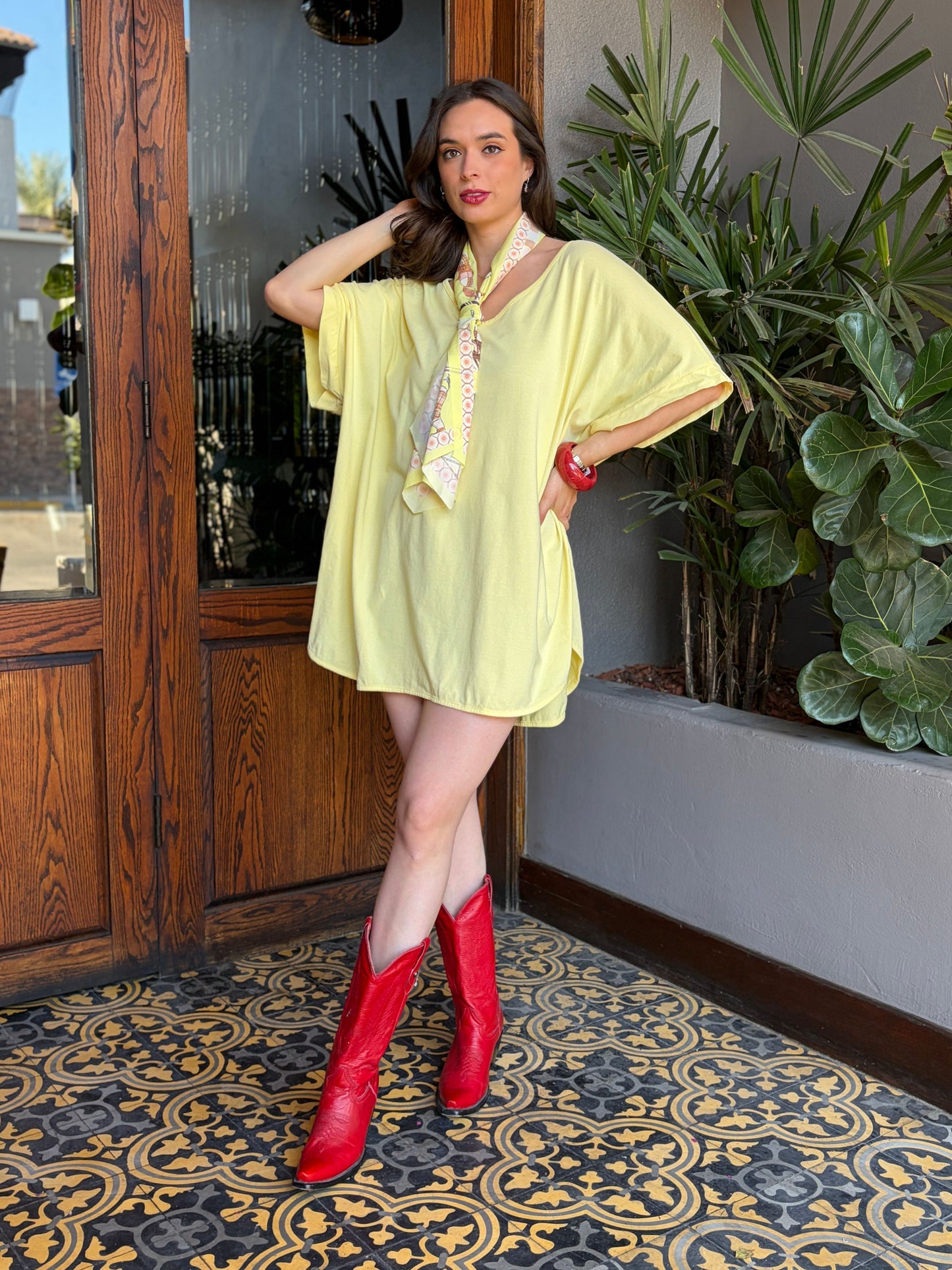 Maxiblusa de Silueta Túnica