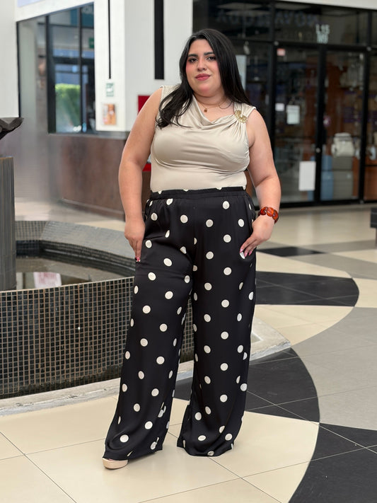 Palazzo "Retro Polka Dot"