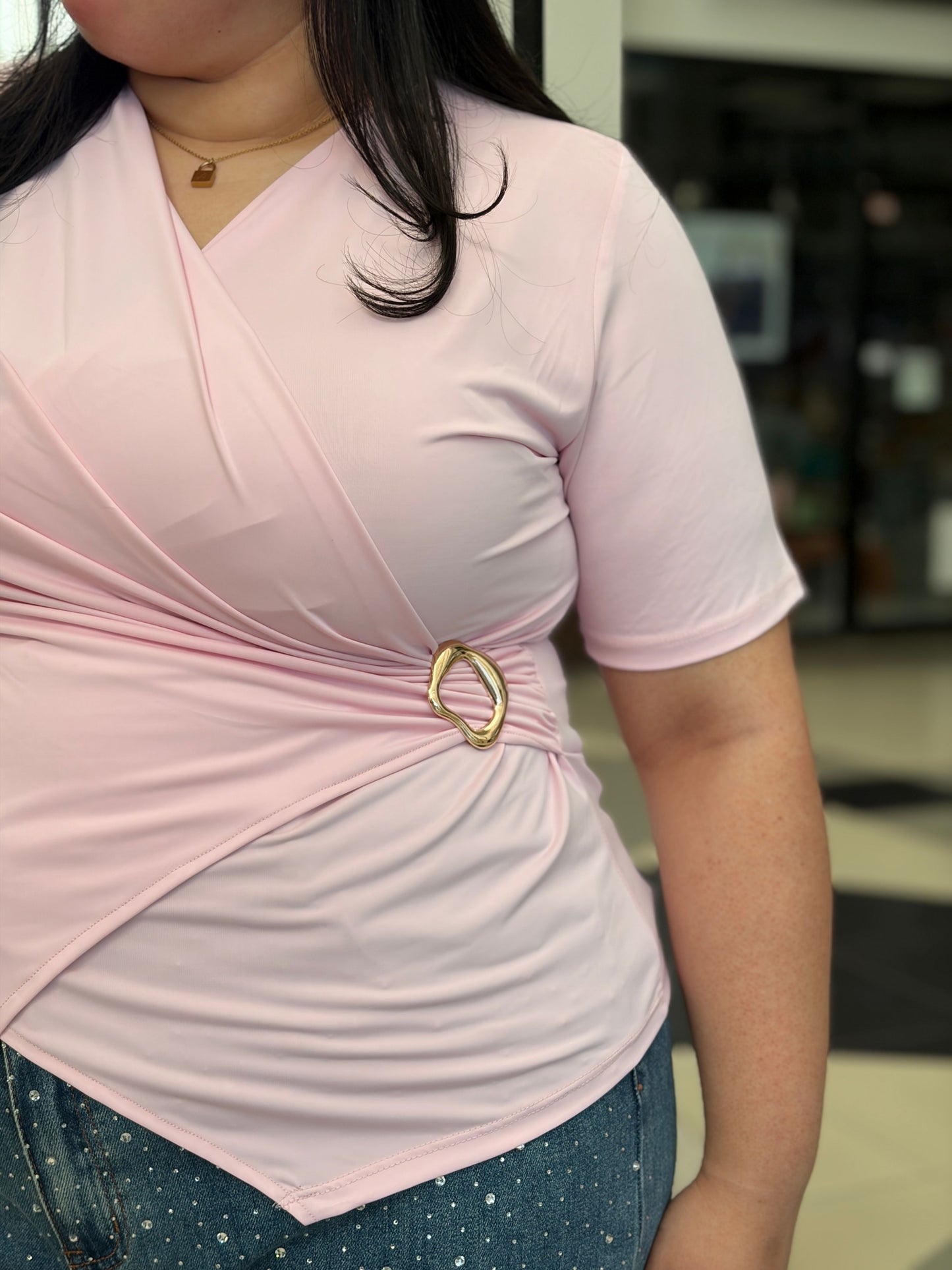 Blusa Cruzada