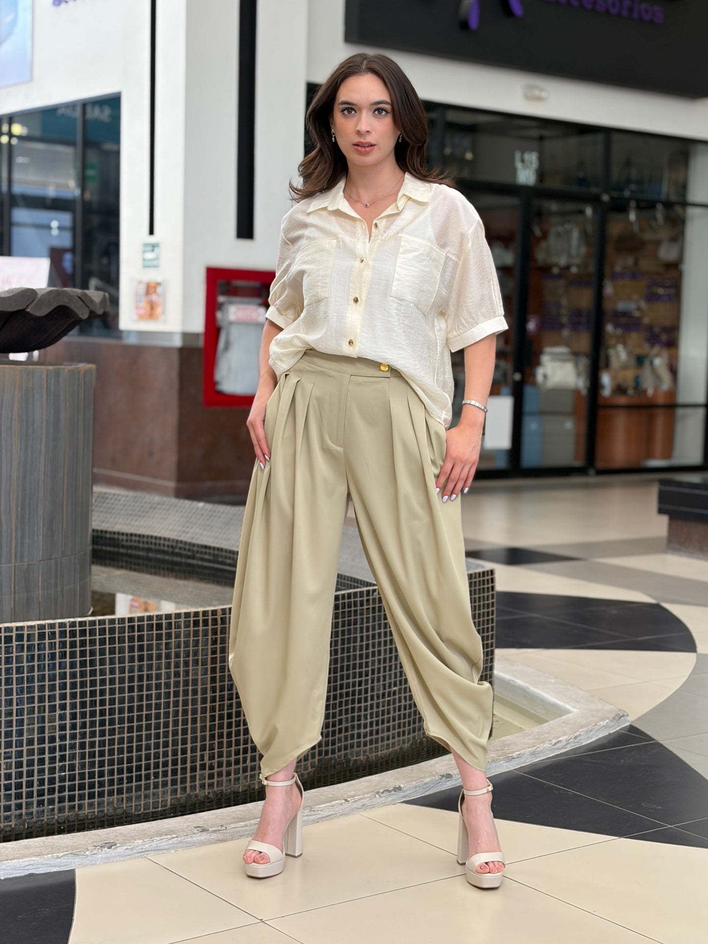 Camisa "Linen Breeze"