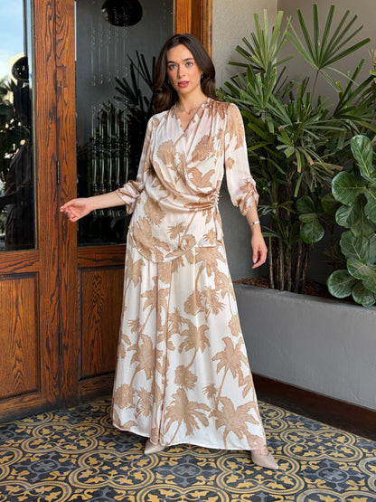 Conjunto Palm Satín