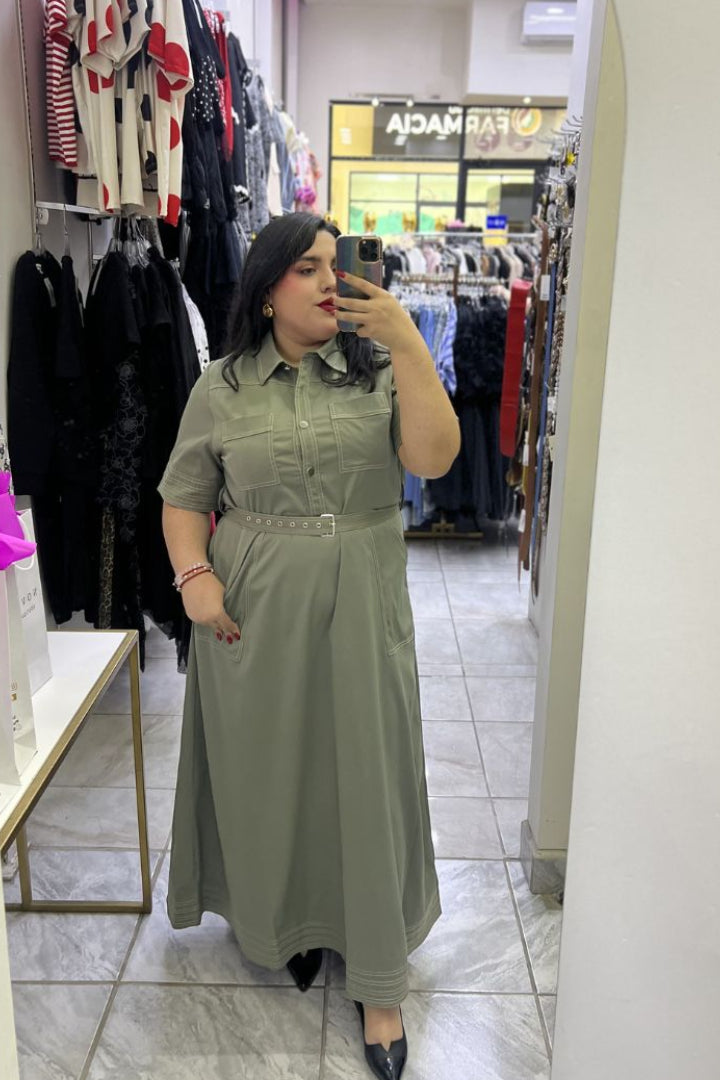 Vestido Camisero Industrial