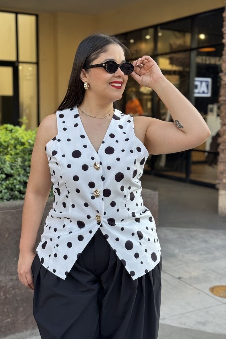 Chaleco Lunares (Polka Dot)
