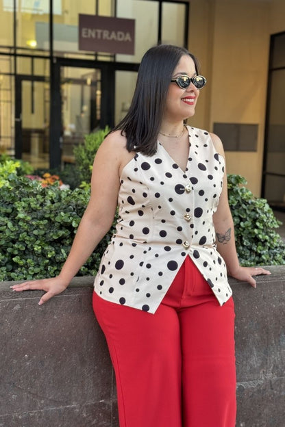 Chaleco Lunares (Polka Dot)