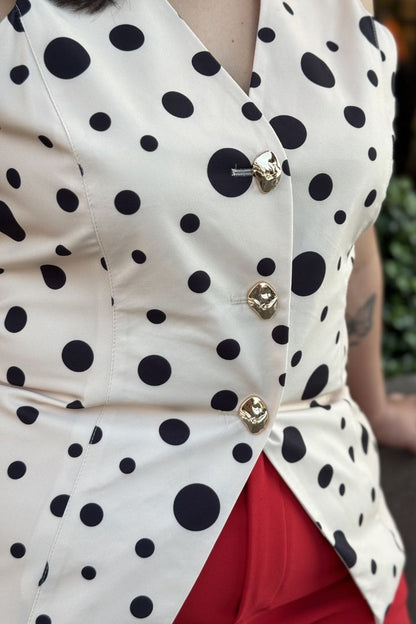 Chaleco Lunares (Polka Dot)