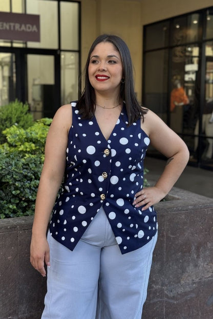 Chaleco Lunares (Polka Dot)